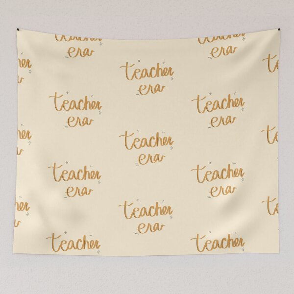 Item preview, Teacher Era Lettering designed and sold by okaykai.