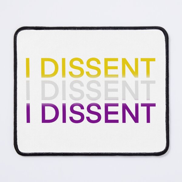 Item preview, I Dissent Woman’s Suffrage designed and sold by Whylimecreates.