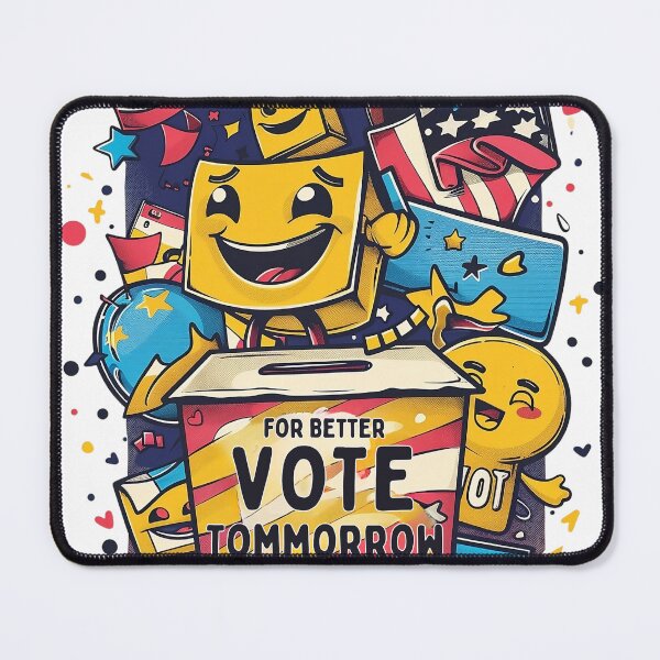 Item preview, Vote for a Better Tomorrow: US election 2024 designed and sold by Bee Happy Creative™.