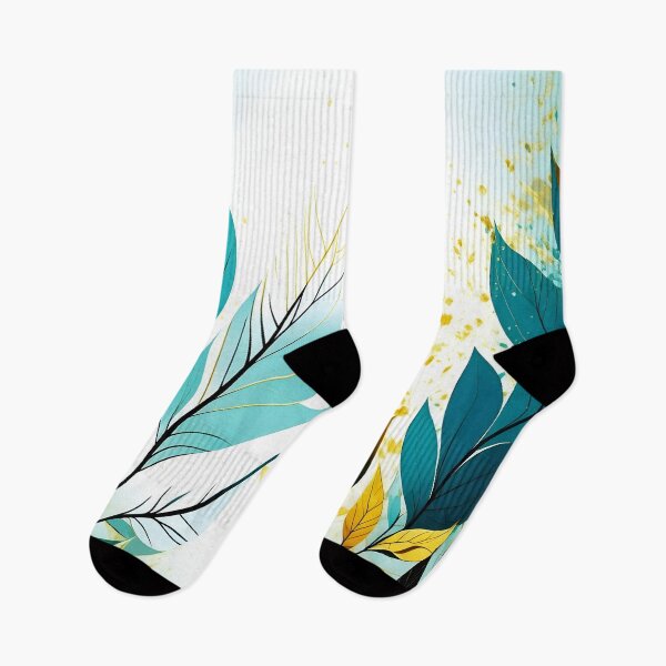 Item preview, Minimalist Modern Abstract Nordic Leaves  designed and sold by celartinspire.