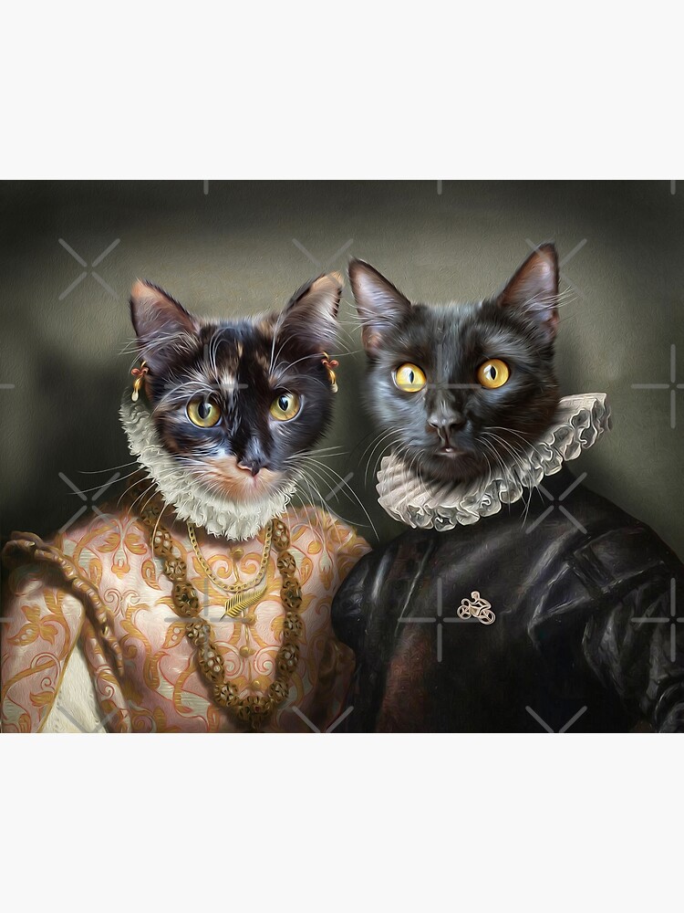Cat Portrait - Albert and Mary by carpo17