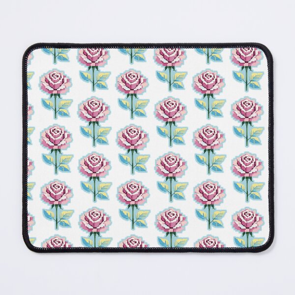 Item preview, 8-Bit Glowing Pink Rose designed and sold by Planthem.