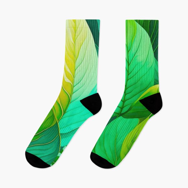 Item preview, Abstract Green Leaves  designed and sold by celartinspire.