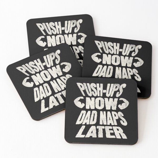 Item preview, Push-Ups Now, Dad Naps Later Dad Fitness designed and sold by Iron Madness.