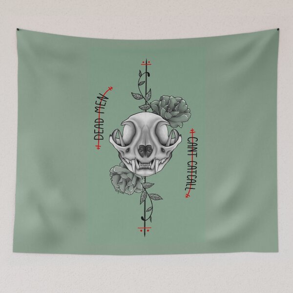 Item preview, D*ad men can't catcall - print designed and sold by CoffinBoneArt.