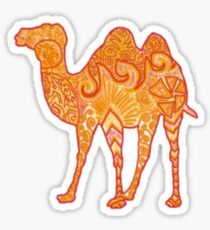 Camel in Warm Colours (Reuploaded) Sticker