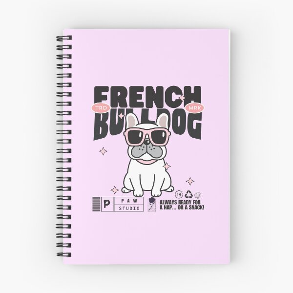 Item preview, French bulldog : always ready for a nap or a snack designed and sold by Peerless-Prime.