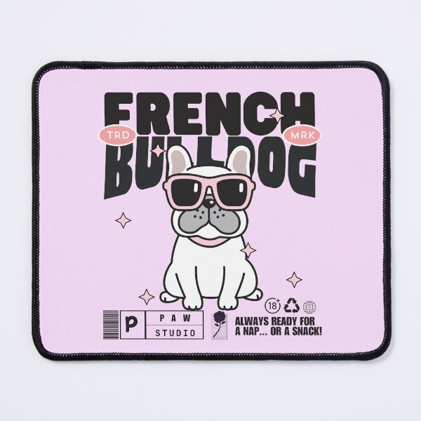 Item preview, French bulldog : always ready for a nap or a snack designed and sold by Peerless-Prime.