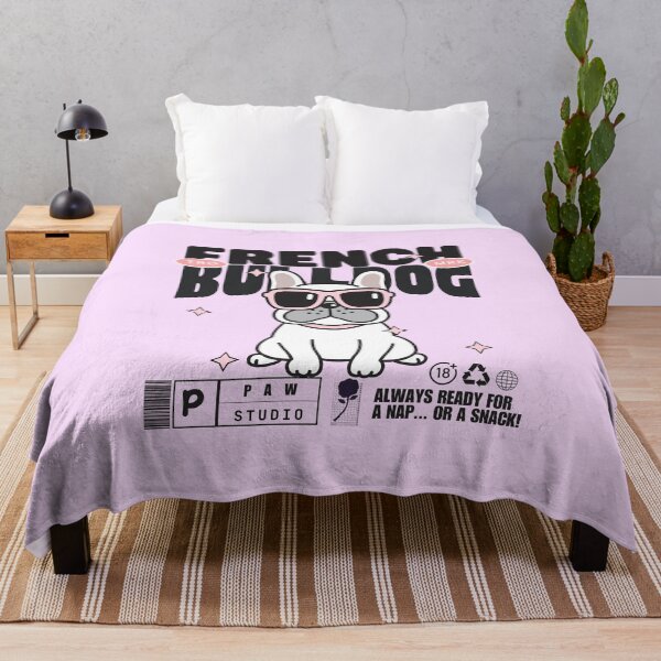 Item preview, French bulldog : always ready for a nap or a snack designed and sold by Peerless-Prime.