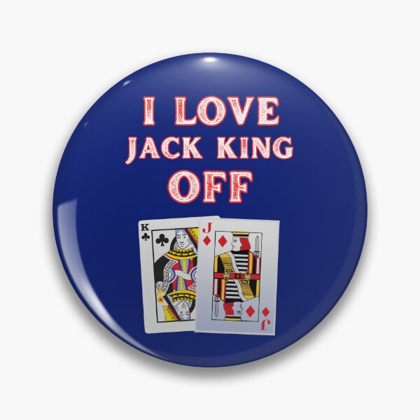 Item preview, Poker I Love Jack King Off designed and sold by WoodburyLake.
