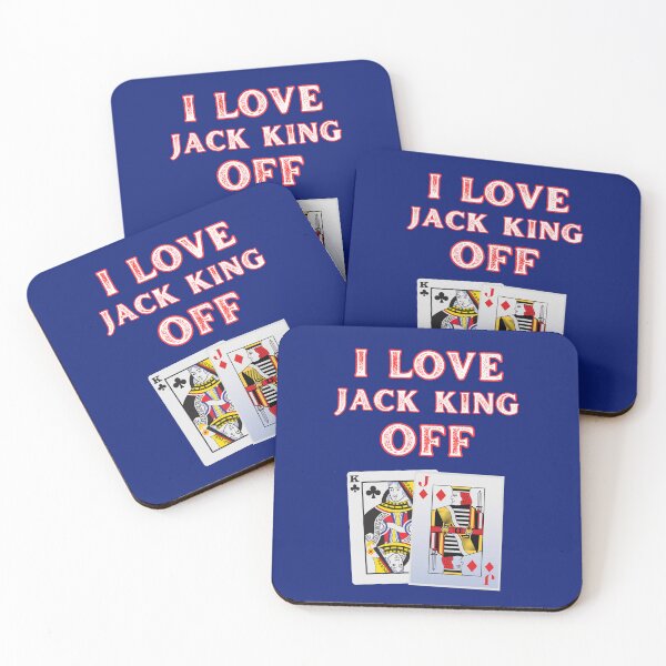 Item preview, Poker I Love Jack King Off designed and sold by WoodburyLake.