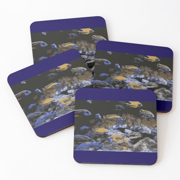 Item preview, Cichlid Tank Painting designed and sold by Corner-Distro.
