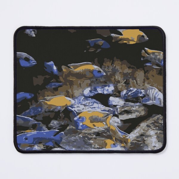 Item preview, Cichlid Tank Painting designed and sold by Corner-Distro.