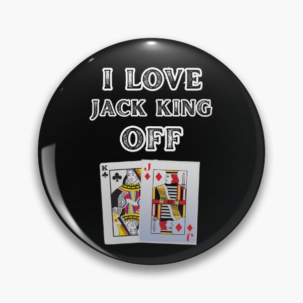 Item preview, Poker I Love Jack King Off designed and sold by WoodburyLake.