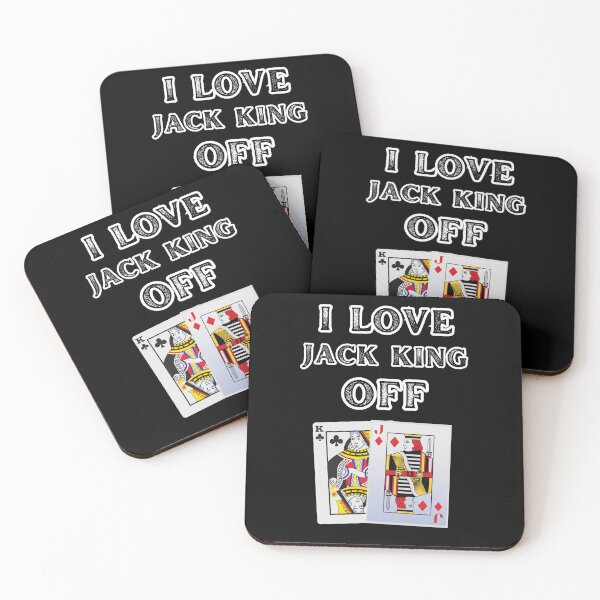 Item preview, Poker I Love Jack King Off designed and sold by WoodburyLake.