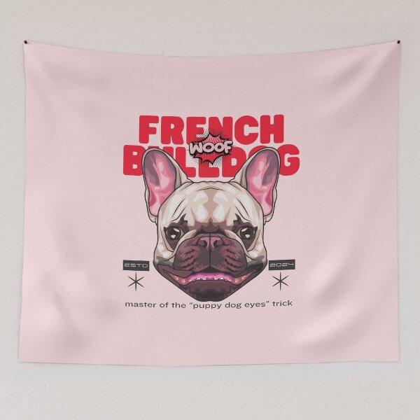 Item preview, French bulldog : master of the puppy dog eyes trick designed and sold by Peerless-Prime.
