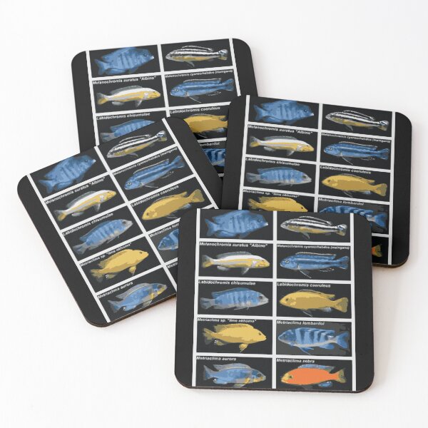 Item preview, Types of African Cichlid  designed and sold by Corner-Distro.