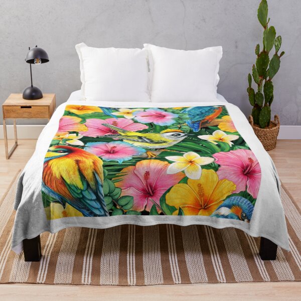Artikelvorschau, Farbpalette - Tropical Delight | Exotisches Paradies entworfen und verkauft von TheKangiri.