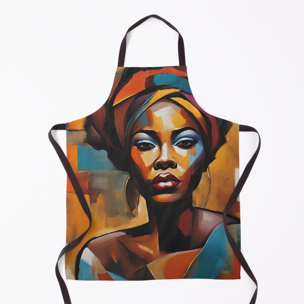 Item preview, Abstract Elegance: A Vibrant Portrait designed and sold by Robo-toons.