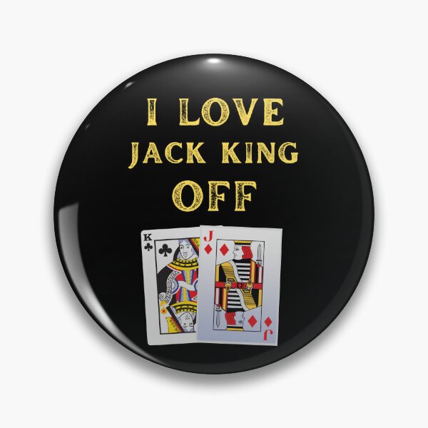 Item preview, Poker I Love Jack King Off designed and sold by WoodburyLake.