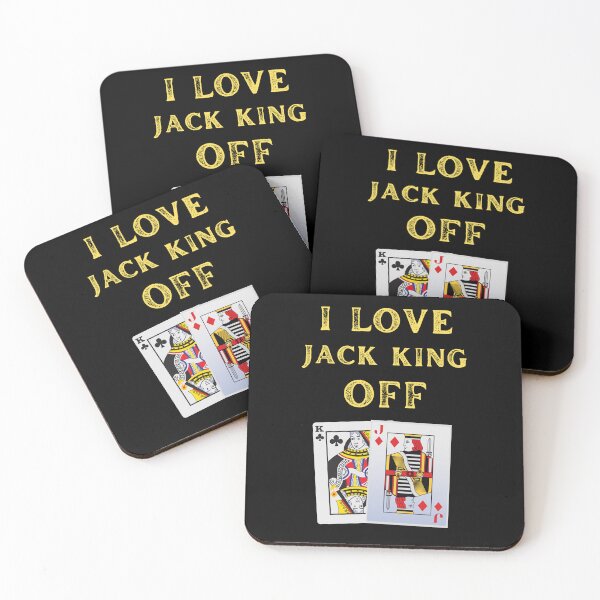 Item preview, Poker I Love Jack King Off designed and sold by WoodburyLake.
