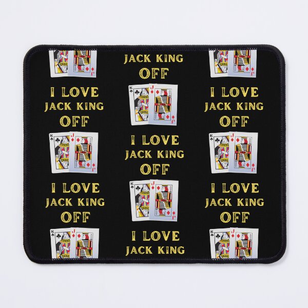 Item preview, Poker I Love Jack King Off designed and sold by WoodburyLake.