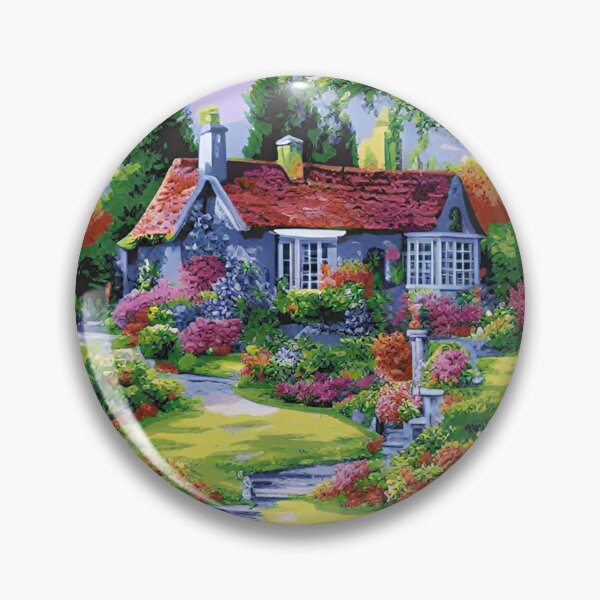 Item preview, Charming Cottage Garden Retreat designed and sold by LyssasMindArt.