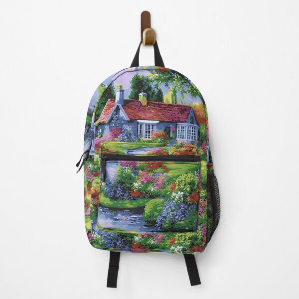 Item preview, Charming Cottage Garden Retreat designed and sold by LyssasMindArt.