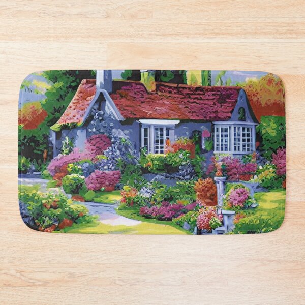 Item preview, Charming Cottage Garden Retreat designed and sold by LyssasMindArt.
