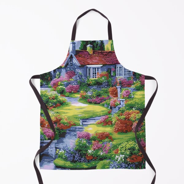 Item preview, Charming Cottage Garden Retreat designed and sold by LyssasMindArt.
