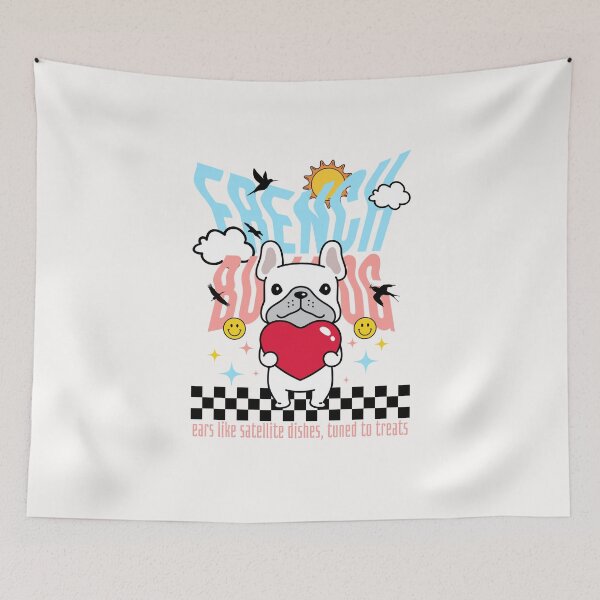 Item preview, French bulldog : ears like satellite dishes, tuned to treats designed and sold by Peerless-Prime.