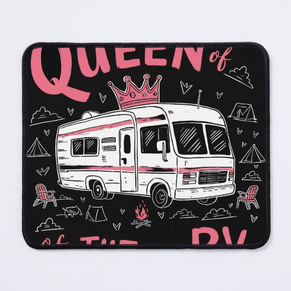 Item preview, Queen of The RV Camping Fun Camping is Camping Women Family Camping Camper Camping designed and sold by Mahaghoney.