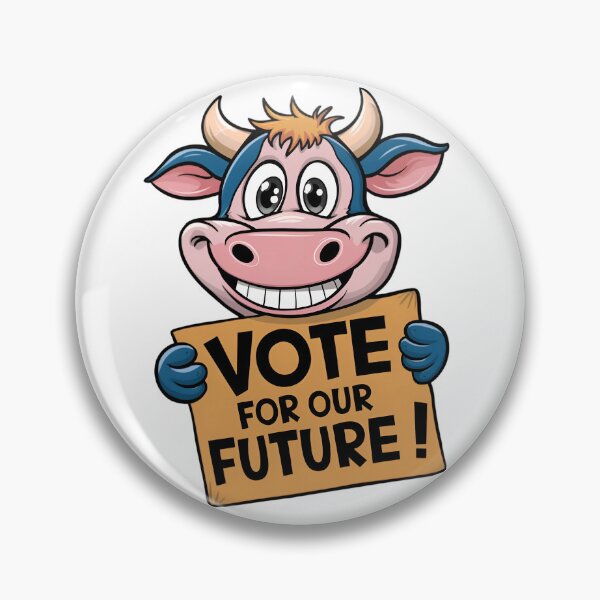 Item preview, Vote For Our Future! designed and sold by PaintedPixels01.