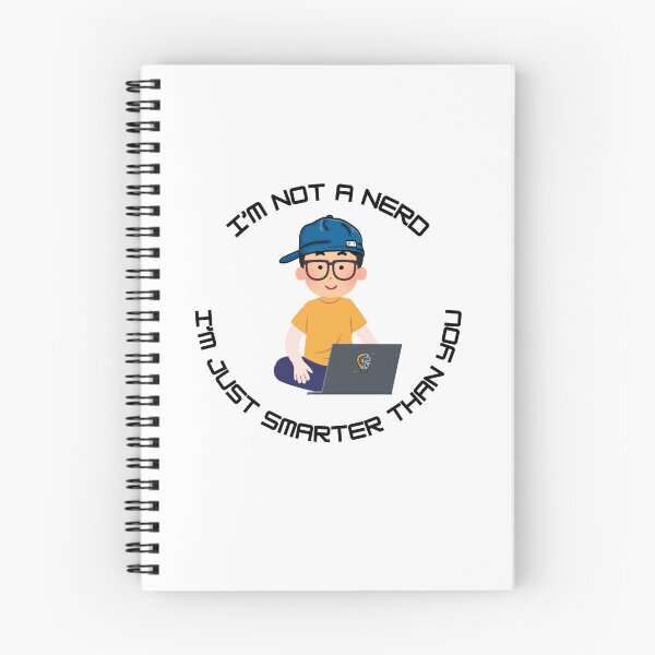 Item preview, I'm not a nerd! designed and sold by DalysDesigns.