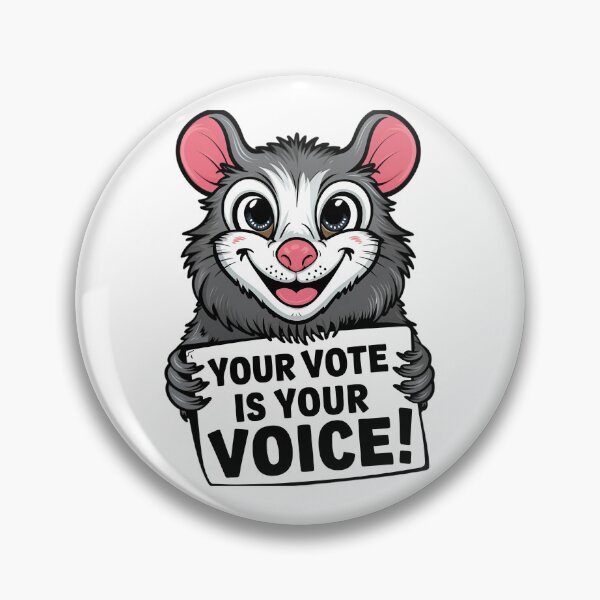 Item preview, Your Vote Is Your Voice! designed and sold by PaintedPixels01.
