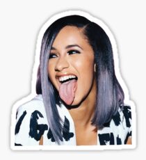 Cardi B Sticker