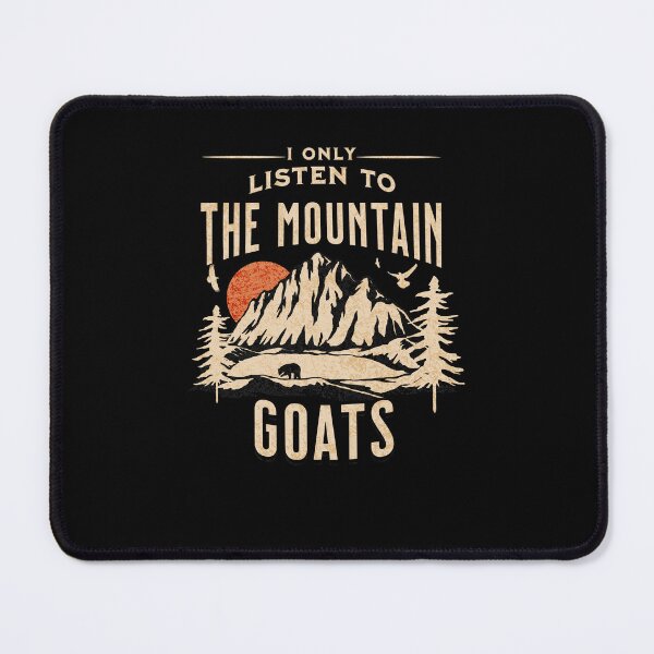 Item preview, I only listen to the mountain goats graphic design designed and sold by Art Masterpiece ⭐⭐⭐⭐⭐.