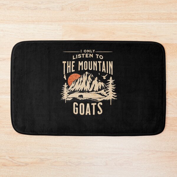 Item preview,  I only listen to the mountain goats graphic design designed and sold by Art Masterpiece ⭐⭐⭐⭐⭐.