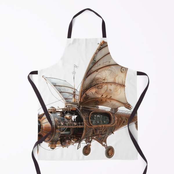 Item preview, Steampunk flaying machine with bronze propellers designed and sold by JohanSD.