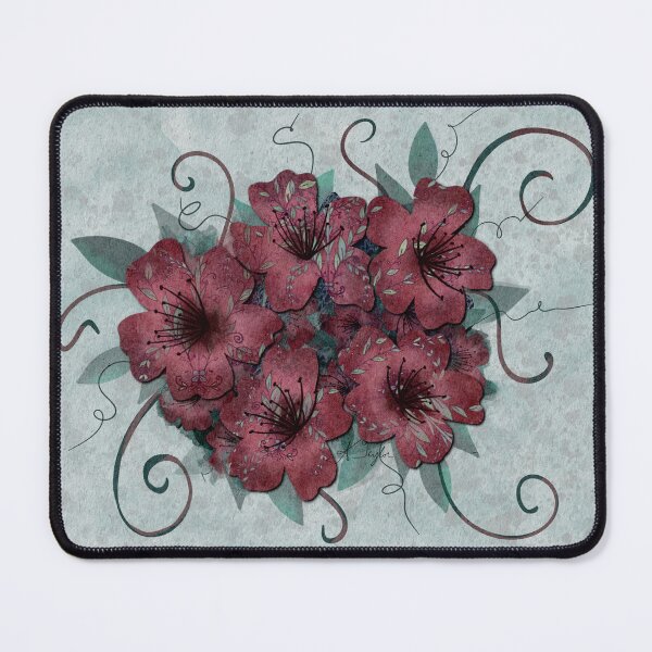 Item preview, Rhododendron Watercolor designed and sold by the-coin-jar-co.