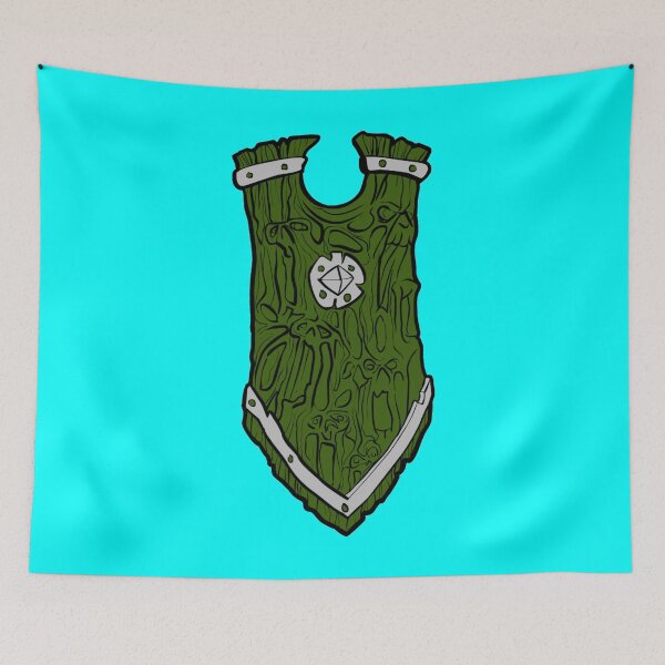 Item preview, Screaming Oak Shield (Cyan) designed and sold by MurpheusTech.
