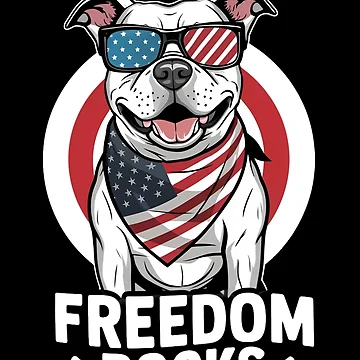 Artwork thumbnail, Freedom Rocks by PaintedPixels01
