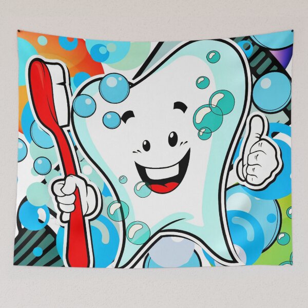 Item preview, The Happy Tooth designed and sold by DEZINOMANIA.
