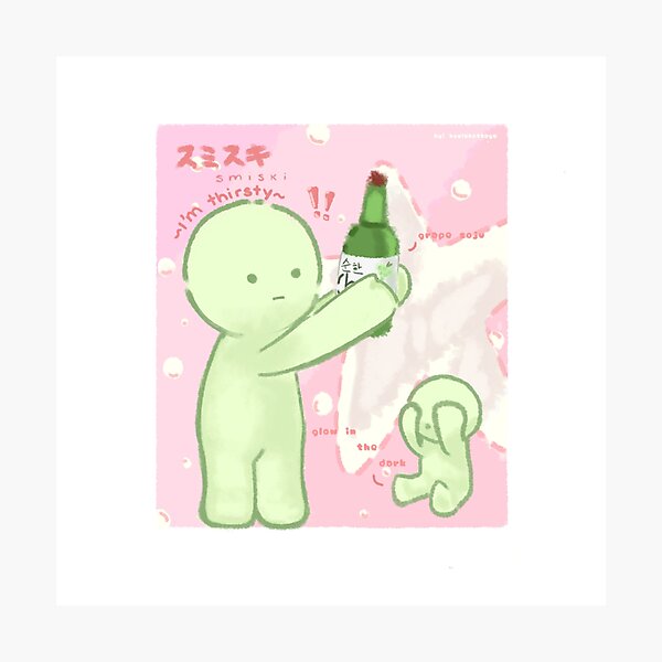 Item preview, Soju Smiski designed and sold by KozieKottage.