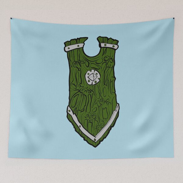 Item preview, Screaming Oak Shield (Light Blue) designed and sold by MurpheusTech.