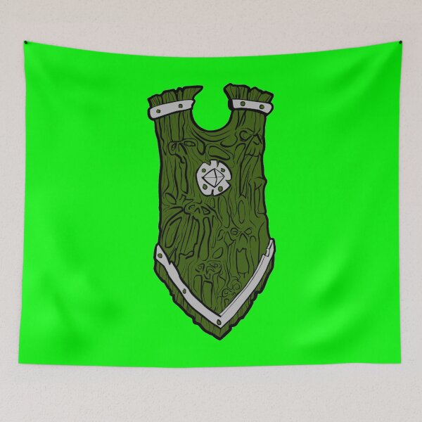 Item preview, Screaming Oak Shield (Lime) designed and sold by MurpheusTech.