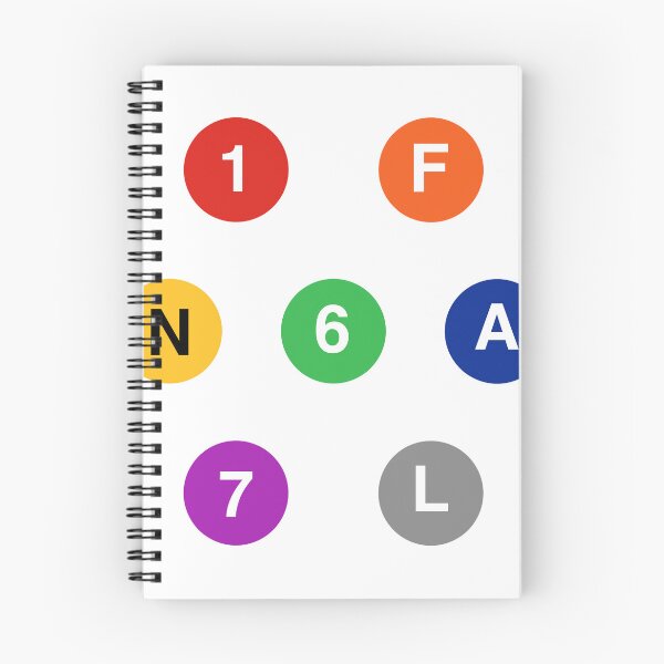 Item preview, New York City MTA Subway Lines stickers designed and sold by Mayass-Art.