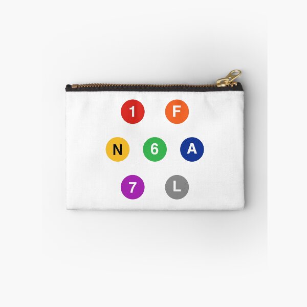Item preview, New York City MTA Subway Lines stickers designed and sold by Mayass-Art.