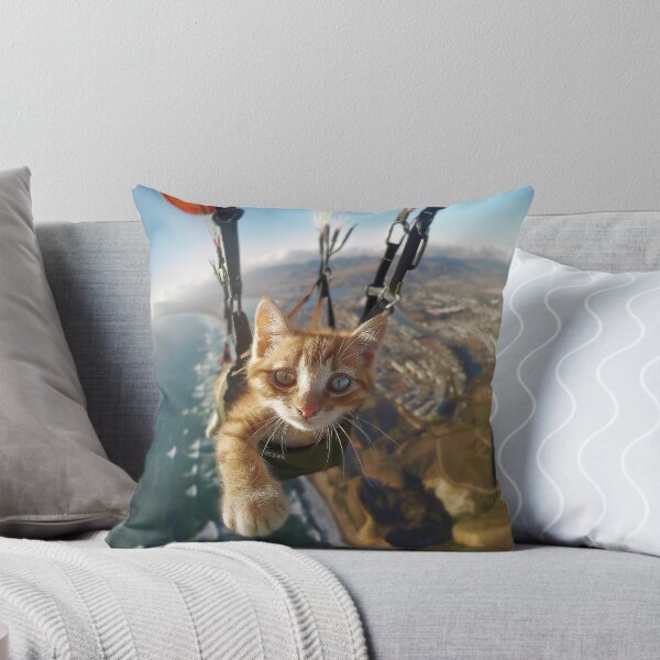 Item preview, Feline Paraglider designed and sold by Elisabeth Lucas.