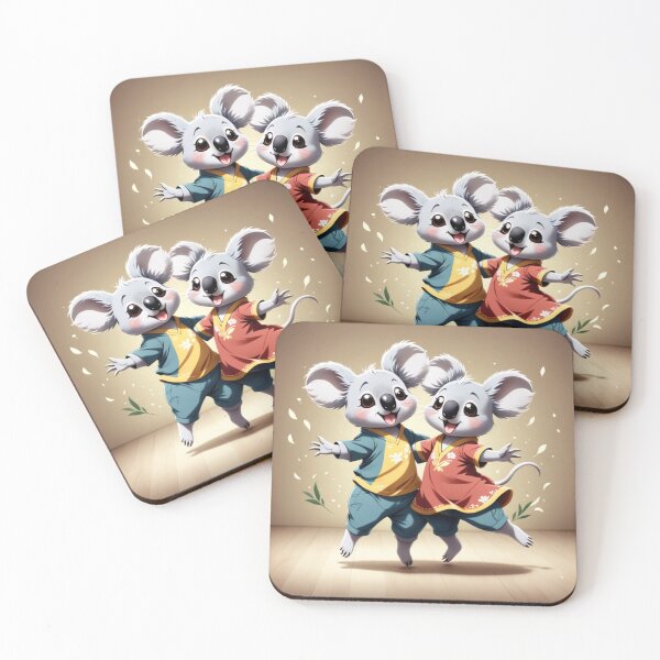 Item preview, Adorable koala dancers designed and sold by Artbellachi.